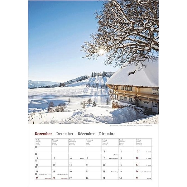 Deutschland Kalender 2023. Die schönsten Aussichten Deutschlands in einem Broschürenkalender mit viel Platz für Eintragu