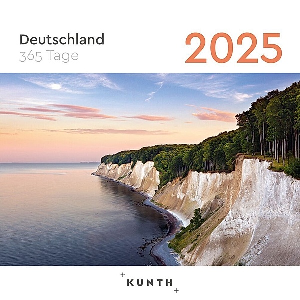 Deutschland - KUNTH 365-Tage-Abreisskalender 2025