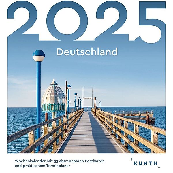 Deutschland - KUNTH Postkartenkalender 2025