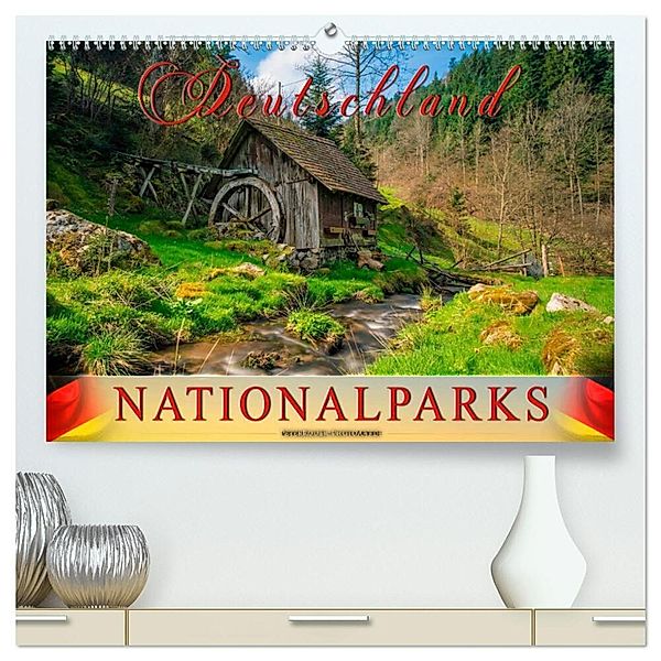 Deutschland - Nationalparks (hochwertiger Premium Wandkalender 2025 DIN A2 quer), Kunstdruck in Hochglanz, Calvendo, Peter Roder