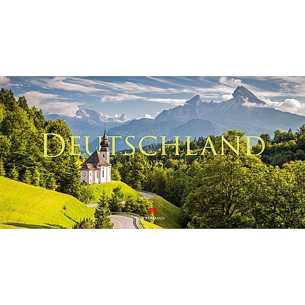 Deutschland - Panorama Kalender 2025, Ackermann Kunstverlag