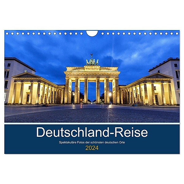 Deutschland-Reise (Wandkalender 2024 DIN A4 quer), CALVENDO Monatskalender, Markus Mainka