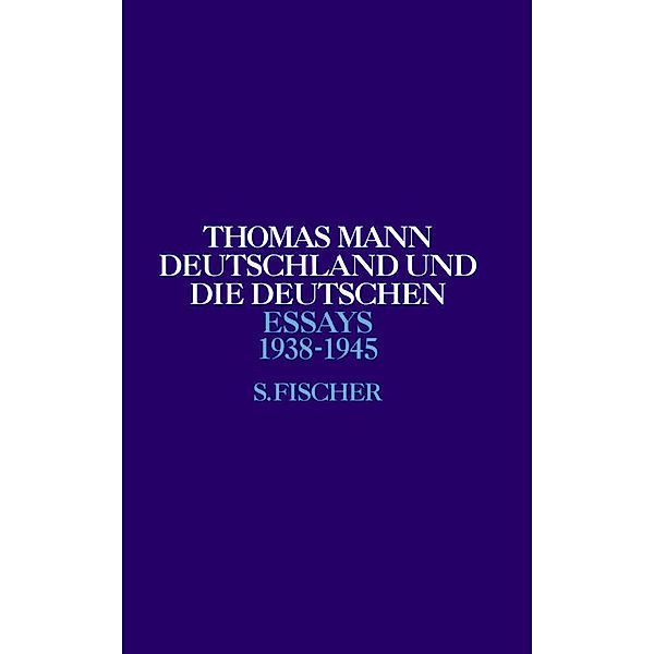 Deutschland und die Deutschen, Thomas Mann