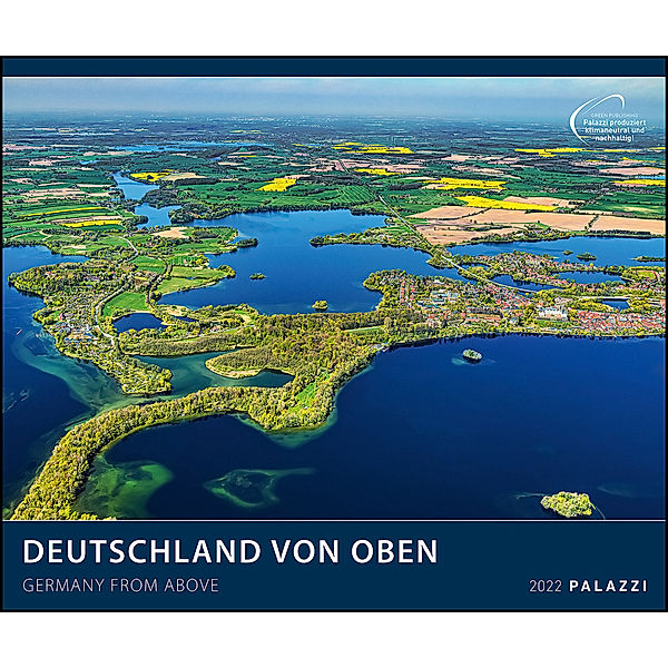 Deutschland von oben 2022 - Bild-Kalender - Poster-Kalender - 60x50. Germany from Above