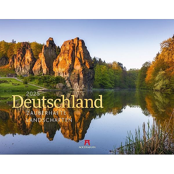 Deutschland - Zauberhafte Landschaften Kalender 2025, Ackermann Kunstverlag