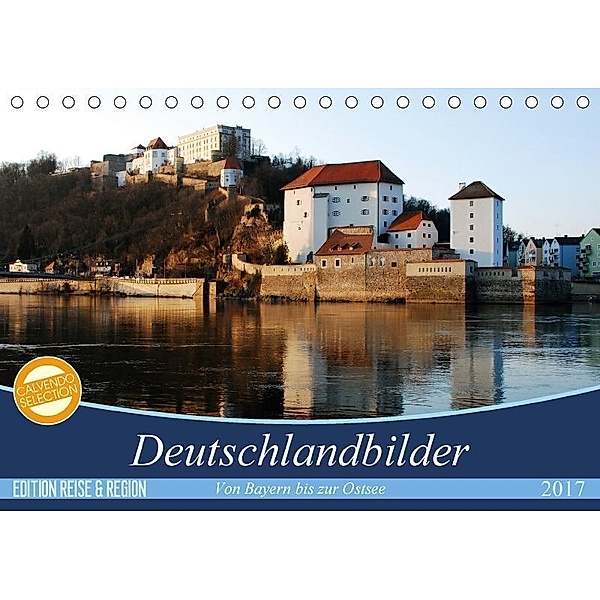 Deutschlandbilder (Tischkalender 2017 DIN A5 quer), Karin Stein