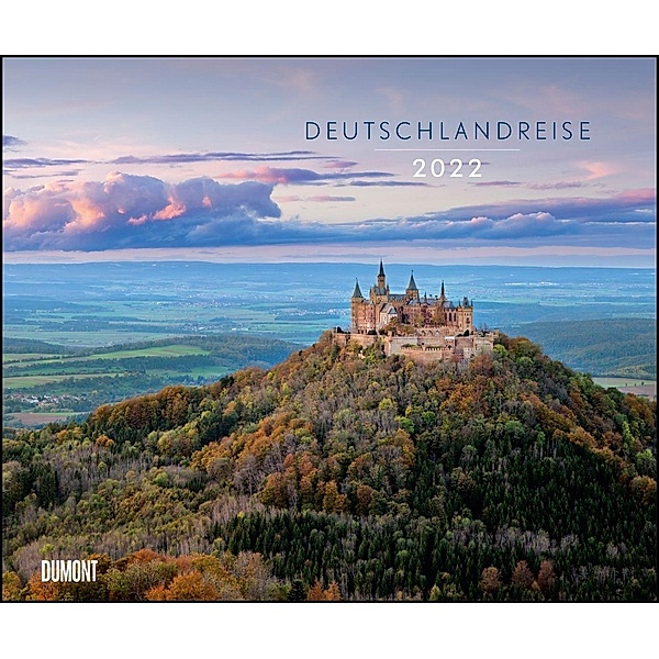 Deutschlandreise 2022 - Fotokunst-Kalender von Heinz Wohner - Querformat 58,4 x 48,5 cm - Spiralbindung
