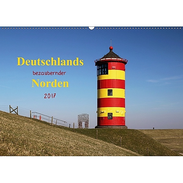 Deutschlands bezaubernder Norden (Wandkalender immerwährend DIN A2 quer), Manuela Deigert