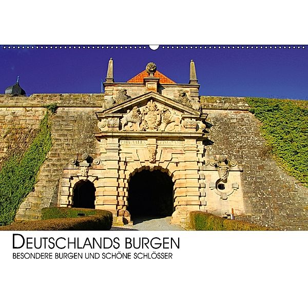 Deutschlands Burgen - besondere Burgen und schöne Schlösser (Wandkalender 2018 DIN A2 quer), Darius Lenz