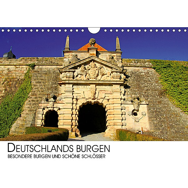 Deutschlands Burgen - besondere Burgen und schöne Schlösser (Wandkalender 2019 DIN A4 quer), Darius Lenz