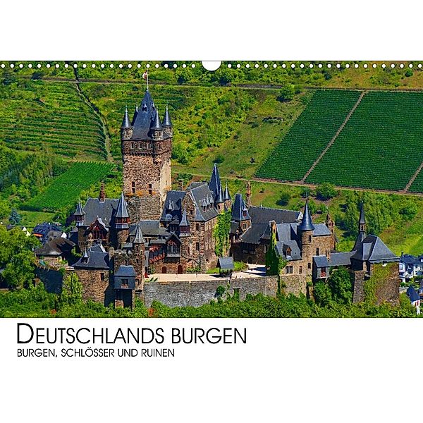 Deutschlands Burgen - Burgen, Schlösser und Ruinen (Wandkalender 2023 DIN A3 quer), Dr. Darius Lenz