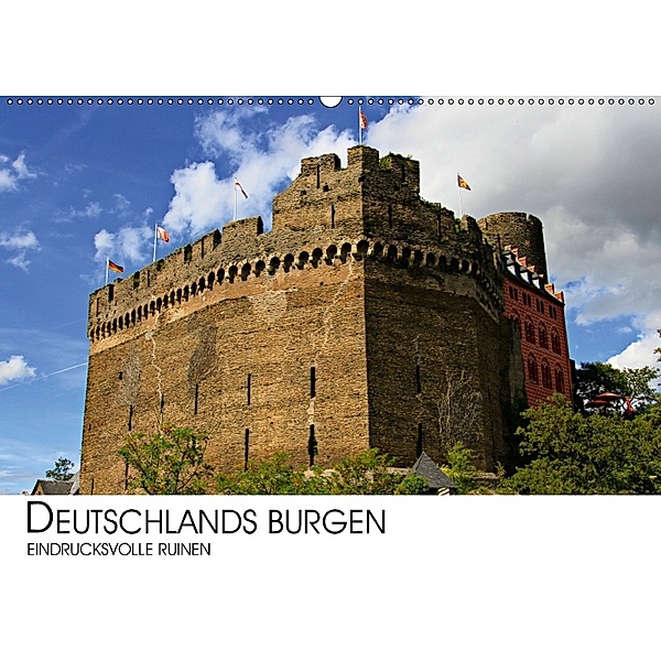 Deutschlands Burgen - eindrucksvolle Ruinen (Wandkalender 2018 DIN A2 quer), Darius Lenz