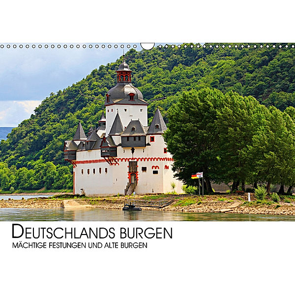 Deutschlands Burgen - mächtige Festungen und alte Burgen (Wandkalender 2019 DIN A3 quer), Darius Lenz