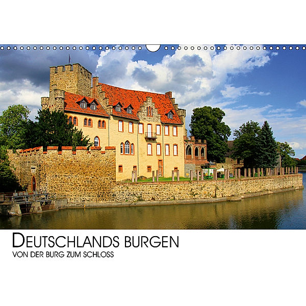 Deutschlands Burgen - Von der Burg zum Schloss (Wandkalender 2019 DIN A3 quer), Darius Lenz