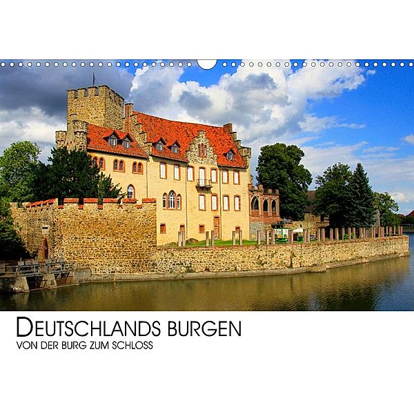 Deutschlands Burgen - Von der Burg zum Schloss (Wandkalender 2023 DIN A3 quer), Dr. Darius Lenz