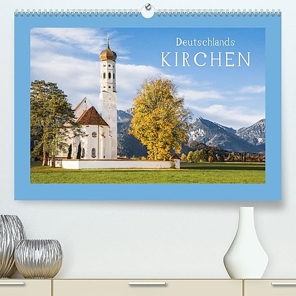 Deutschlands Kirchen (Premium, hochwertiger DIN A2 Wandkalender 2023, Kunstdruck in Hochglanz), Dietmar Scherf