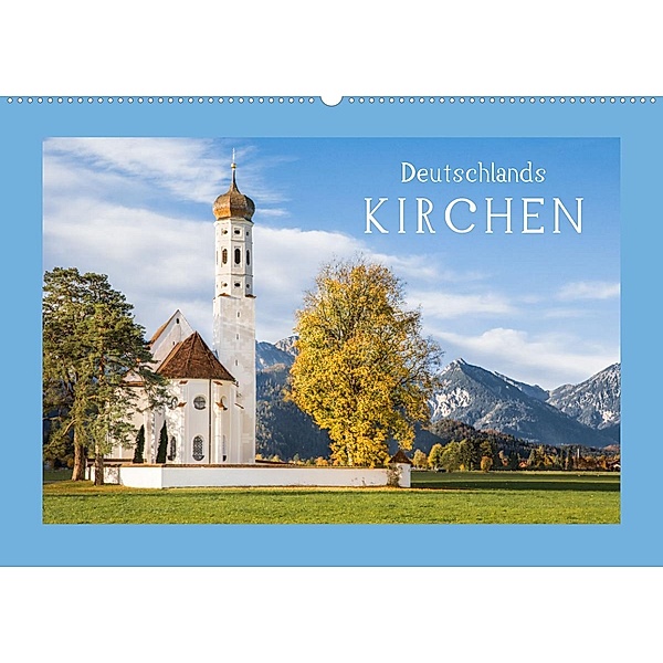 Deutschlands Kirchen (Wandkalender 2023 DIN A2 quer), Dietmar Scherf