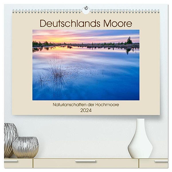 Deutschlands Moore (hochwertiger Premium Wandkalender 2024 DIN A2 quer), Kunstdruck in Hochglanz, Olaf Jürgens