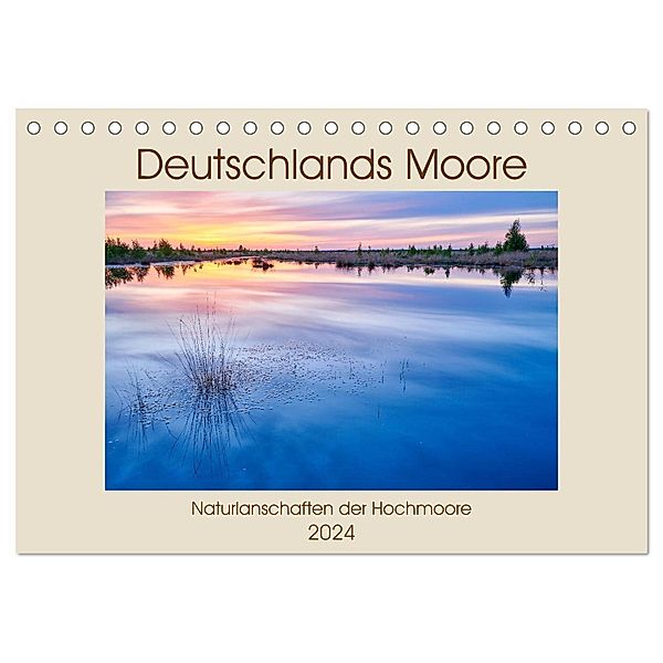 Deutschlands Moore (Tischkalender 2024 DIN A5 quer), CALVENDO Monatskalender, Olaf Jürgens