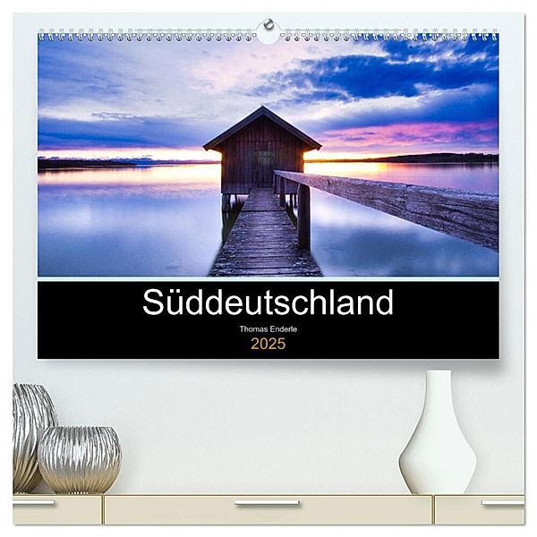 Deutschlands Motive (hochwertiger Premium Wandkalender 2025 DIN A2 quer), Kunstdruck in Hochglanz, Calvendo, Thomas Enderle