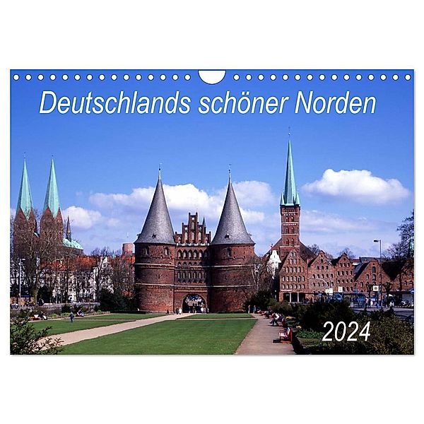 Deutschlands schöner Norden (Wandkalender 2024 DIN A4 quer), CALVENDO Monatskalender, lothar reupert