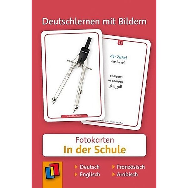 Deutschlernen mit Bildern: In der Schule, Fotokarten, Redaktionsteam Verlag an der Ruhr