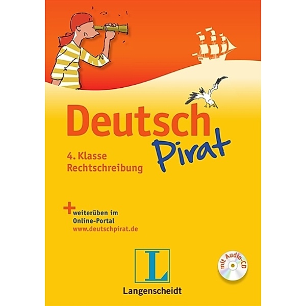 DeutschPirat 4. Klasse Rechtschreibung, m. Audio-CD
