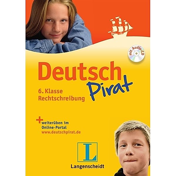 DeutschPirat 6. Klasse Rechtschreibung, m. Audio-CD