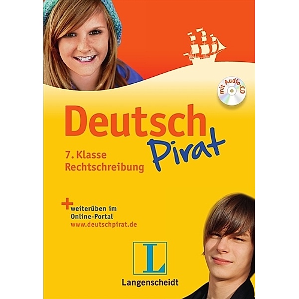 DeutschPirat 7. Klasse Rechtschreibung, m. Audio-CD