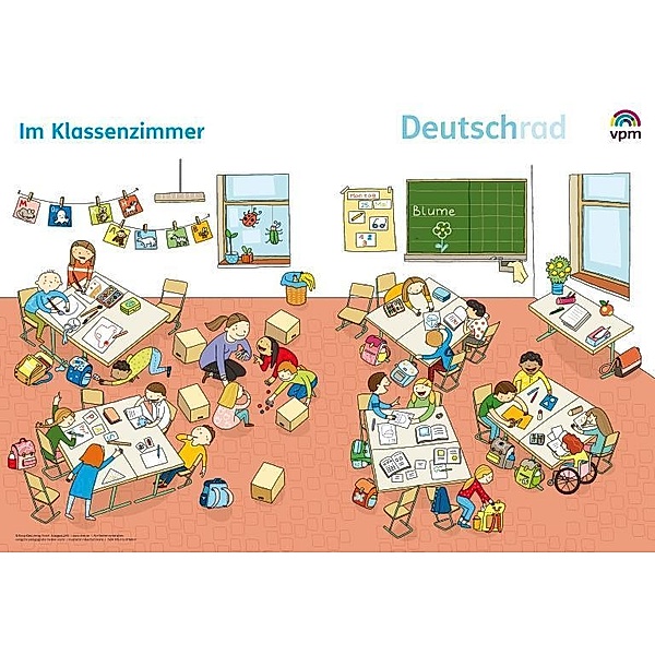 Deutschrad. Ausgabe ab 2018: 1./2. Klasse, Poster Wimmelbilder