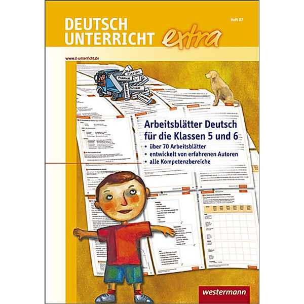 Deutschunterricht extra: Arbeitsblätter Deutsch für die Klassen 5 und 6