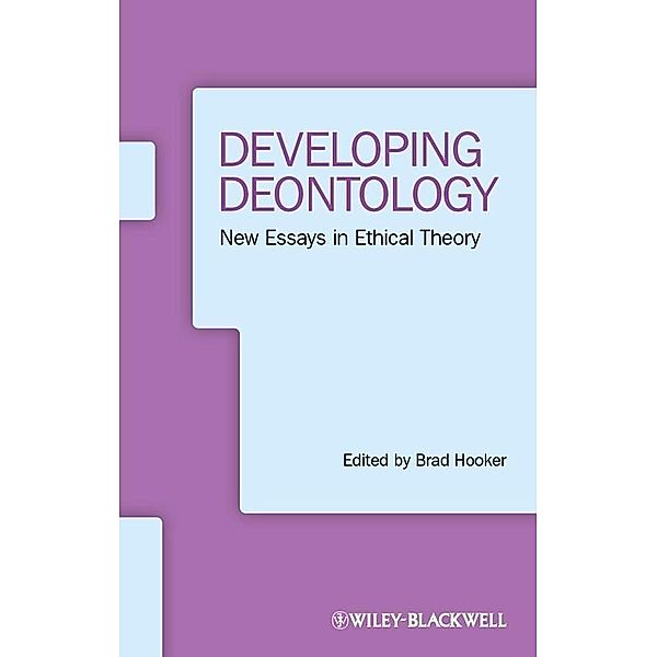 Developing Deontology / Ratio Special Issues