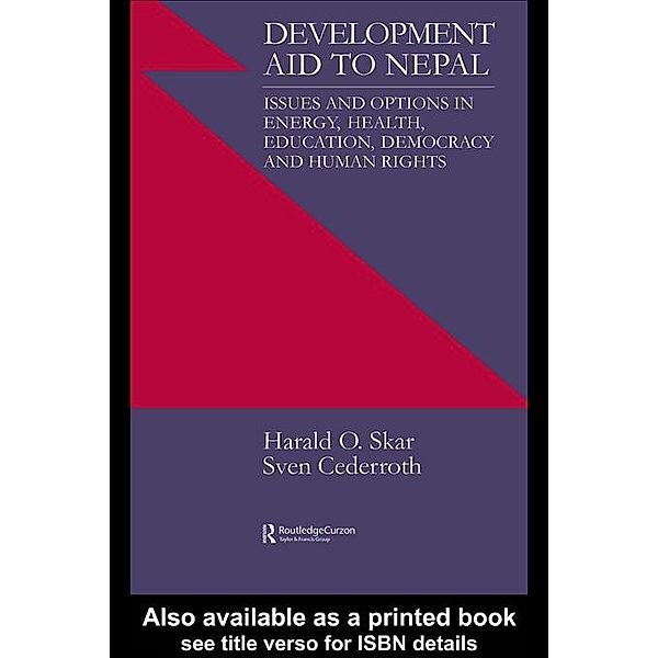 Development Aid to Nepal, Sven Cederoth Cederroth, Harald O. Skarr