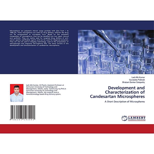 Development and Characterization of Candesartan Microspheres, Ladi Alik Kumar, Gurudutta Pattnaik, Bhabani Sankar Satapathy