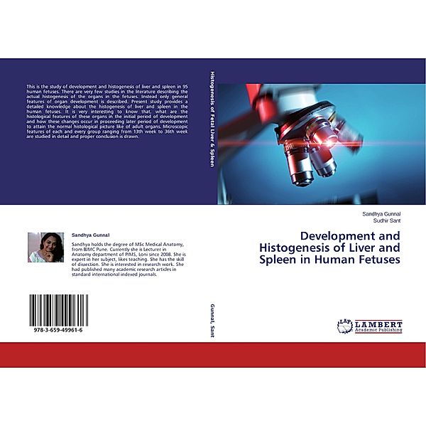 Development and Histogenesis of Liver and Spleen in Human Fetuses, Sandhya Gunnal, Sudhir Sant