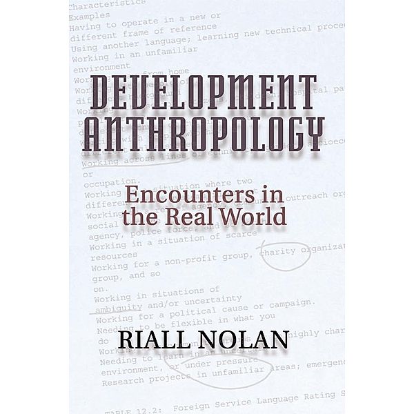 Development Anthropology, Riall W Nolan