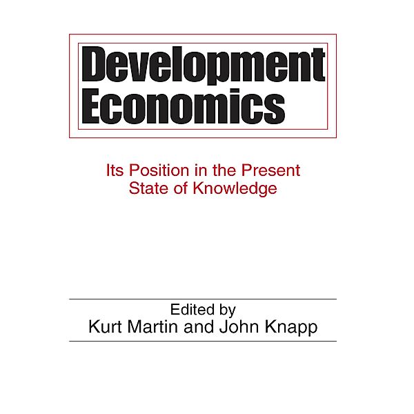 Development Economics, John Knapp