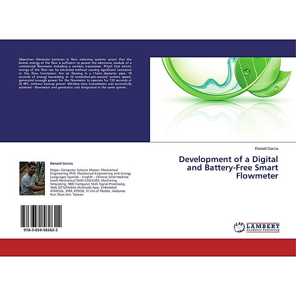 Development of a Digital and Battery-Free Smart Flowmeter, Ronald Garcia