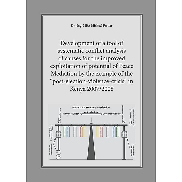 Development of a tool of systematic conflict analysis of causes for the improved exploitation of potential of Peace Mediation by the example of the post-election-violence-crisis in Kenya 2007/2008, Michael Fretter