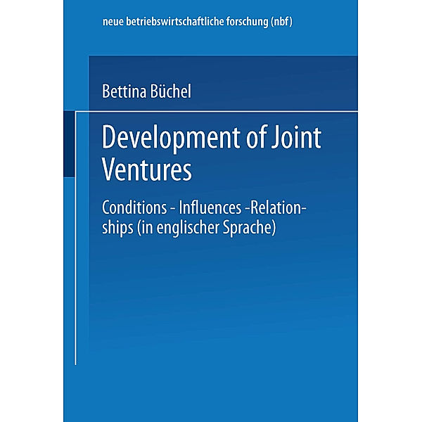 Development of Joint Ventures, Bettina Büchel