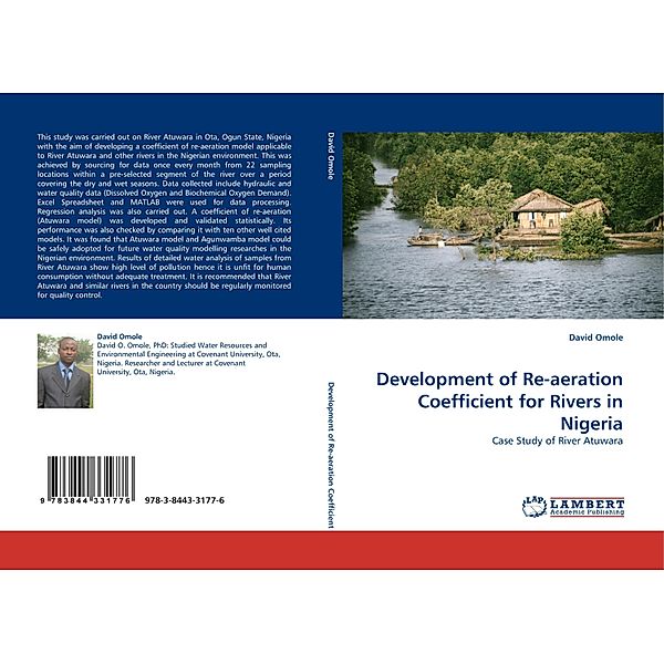 Development of Re-aeration Coefficient for Rivers in Nigeria, David Omole