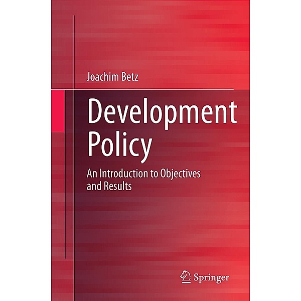 Development Policy, Joachim Betz