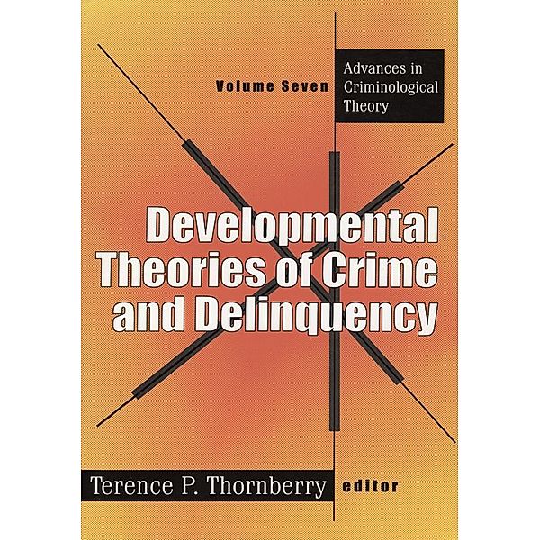 Developmental Theories of Crime and Delinquency