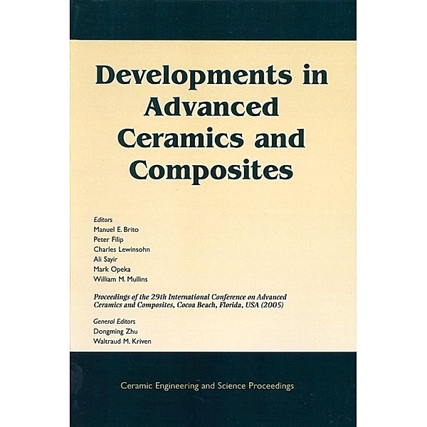 Developments in Advanced Ceramics and Composites / Ceramic Engineering and Science Proceedings Bd.26