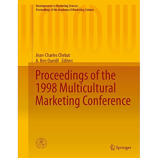 Developments in Marketing Science: Proceedings of the Academy of Marketing Science / Proceedings of the 1998 Multicultural Marketing Conference