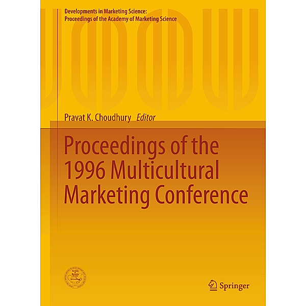 Developments in Marketing Science: Proceedings of the Academy of Marketing Science / Proceedings of the 1996 Multicultural Marketing Conference