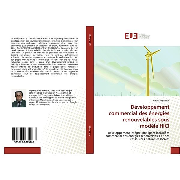 Développement commercial des énergies renouvelables sous modèle HICI, Andre Nguesseu