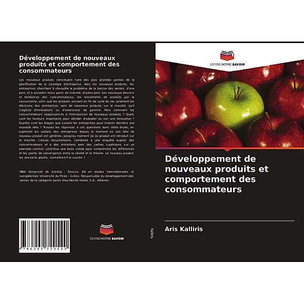 Développement de nouveaux produits et comportement des consommateurs, Aris Kalliris