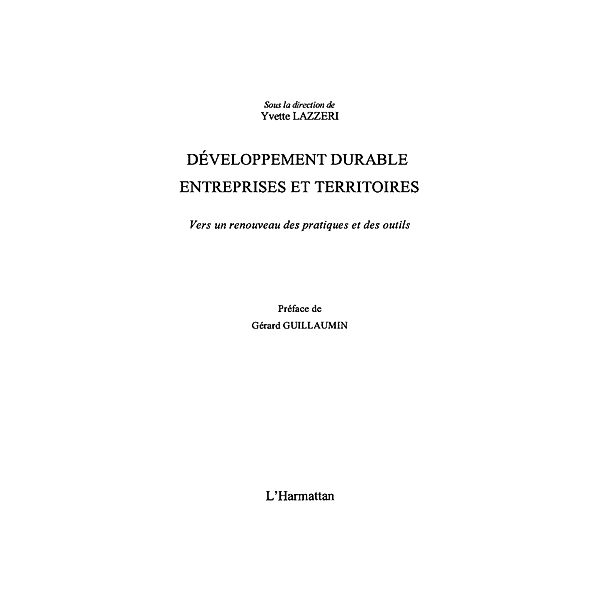 Developpement durable, entreprises terri / Hors-collection, Yvette Lazzeri