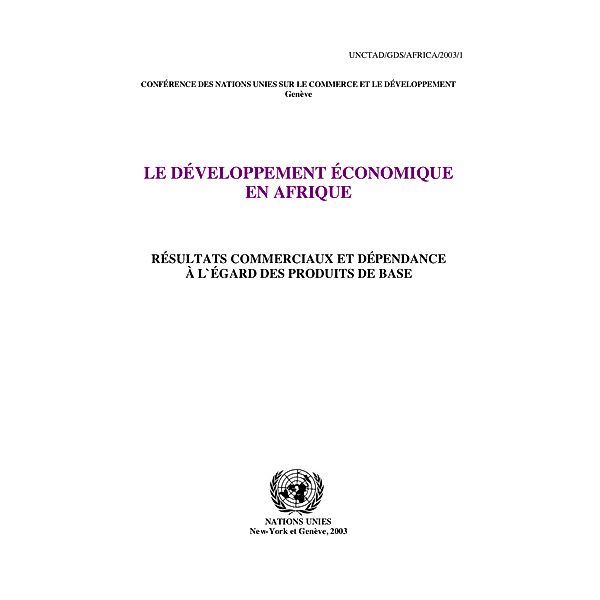 Développement économique en Afrique, Le: Le développement économique en Afrique 2003